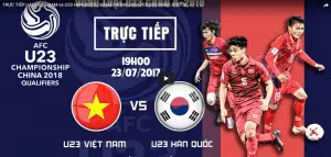 U22 Việt Nam vs U22 Hàn Quốc