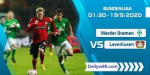soi kèo Werder Bremen vs Bayer Leverkusen 01h30' ngày 19/5/2020