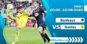 Soi kèo trận Bordeaux vs Nantes 00h00' ngày 22/8/2020